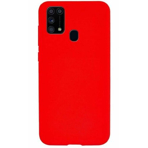 Накладка силикон DF для Samsung Galaxy A21s A215 2020 Red