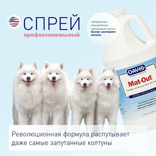 Davis Mat-Out Спрей для для распутывания колтунов 7500₽