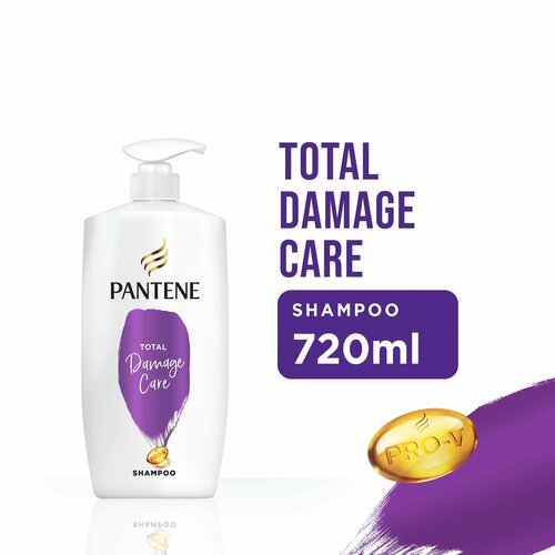 Шампунь Pantene Total Damage Care Shampoo 720 мл pantene shampoo milky damage 400 ml