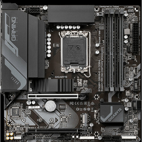 Материнская плата Gigabyte B760M GAMING X DDR4 Socket1700 B760 mATX4xDDR42M22PCI-E16 HDMI DP PC5333 1583300₽