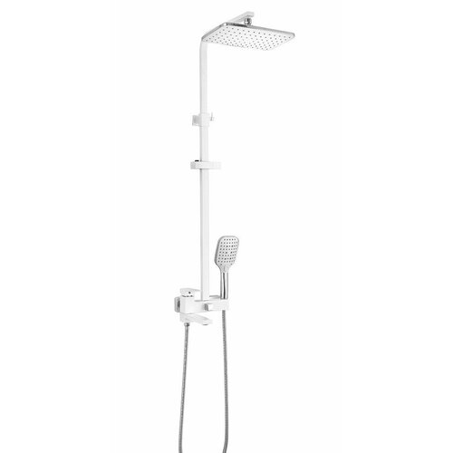 Душевая система для ванны из латуни с ручным душем Vieir Lux V393562-F(белый) душевая система vieir cielo 393561 c