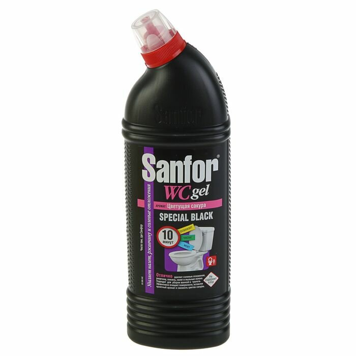 Sanfor Cанитарно-гигиеническое cредство Sanfor WС гель speсial black 1000 г