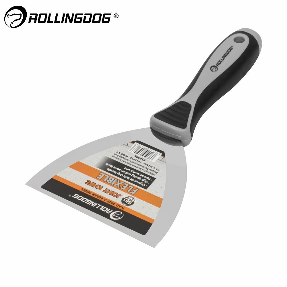 фото Малярный шпатель Rollingdog Flexible 5" (127мм), серия Professional, арт.50006