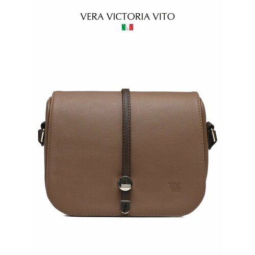 Сумка кросс-боди Vera Victoria Vito, коричневый, бежевый