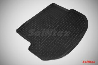 Коврик в багажник полиуретановый для HYUNDAI SANTA FE III 2012-2017 (SEINTEX арт. 84065)