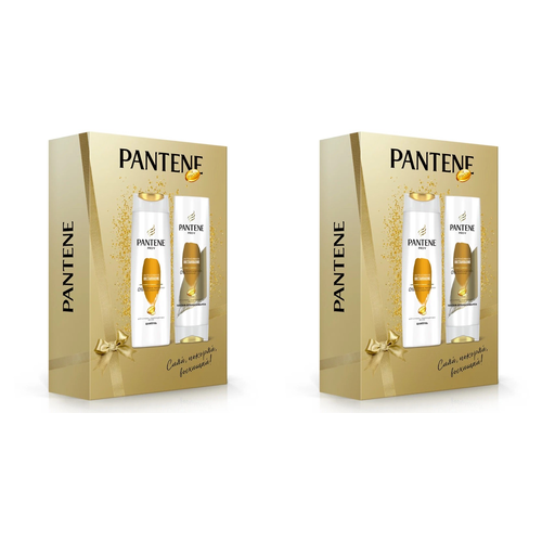 шампунь pantene minute miracle интенсивное восстановление 270 мл Подарочный набор Pantene, Шампунь 400 мл + Бальзам-ополаскиватель 360 мл, Интенсивное восстановление, 2 уп.