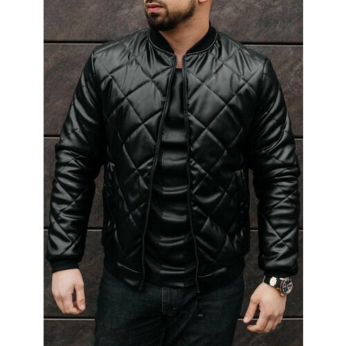 Куртка STARK MEN, размер 58, черный куртка stark men размер 2xl 58 черный