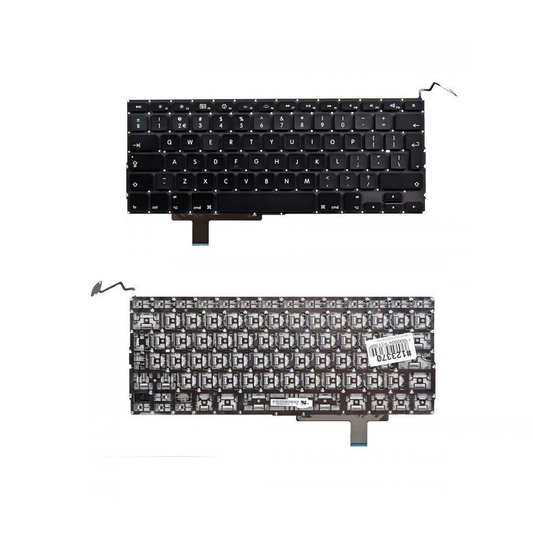 Keyboard / Клавиатура для Apple MacBook Pro 17 A1297 Early 2009 - Late 2011 Г-образный Enter UK