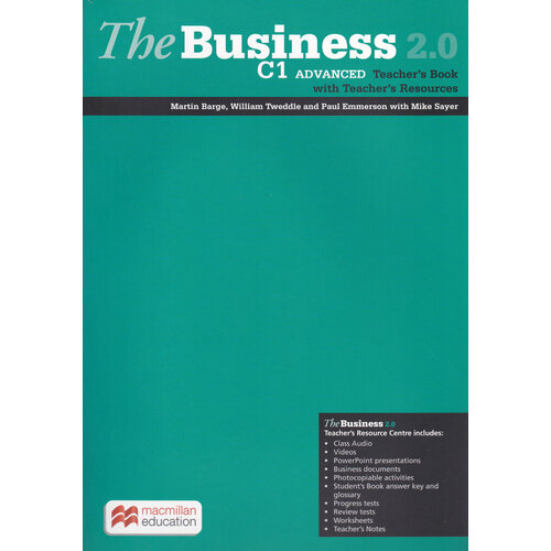 The Business 2.0 Advanced Level Teacher’s Book + online