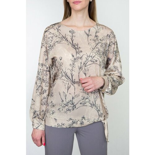 Блуза Galar, размер 170-100-108, светло-бежевый блуза galar размер 170 100 108 светло бежевый