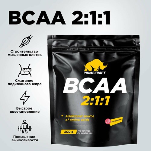 Prime Kraft BCAA 2:1:1 500g (Арбуз)