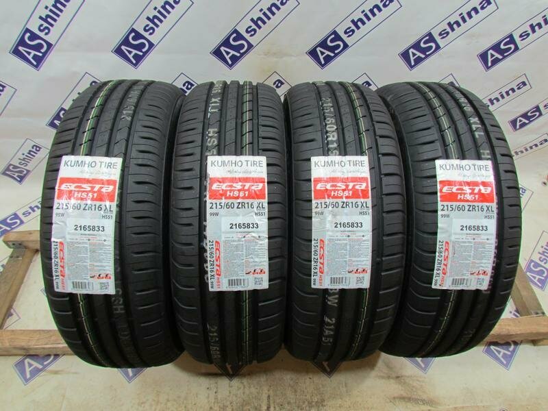 Kumho Ecsta HS51 215 60 16 шины Летние