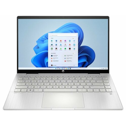 Ноутбук HP Pavilion x360 14-ek1015ci 14 1920x1080 IPS Touch FHD Core i7 1355U 16Gb SSD512Gb Intel Iris Xe graphics Free Без ОС silver WiFi BT Cam 84J78EA 13218600₽
