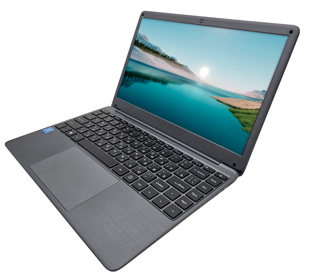 Ноутбук 14.1" Notebook Intel J4125 2.7 GHz, RAM 8GB, SSD 256GB, Intel UHD Graphics, WiFi, Bluetooth, Black