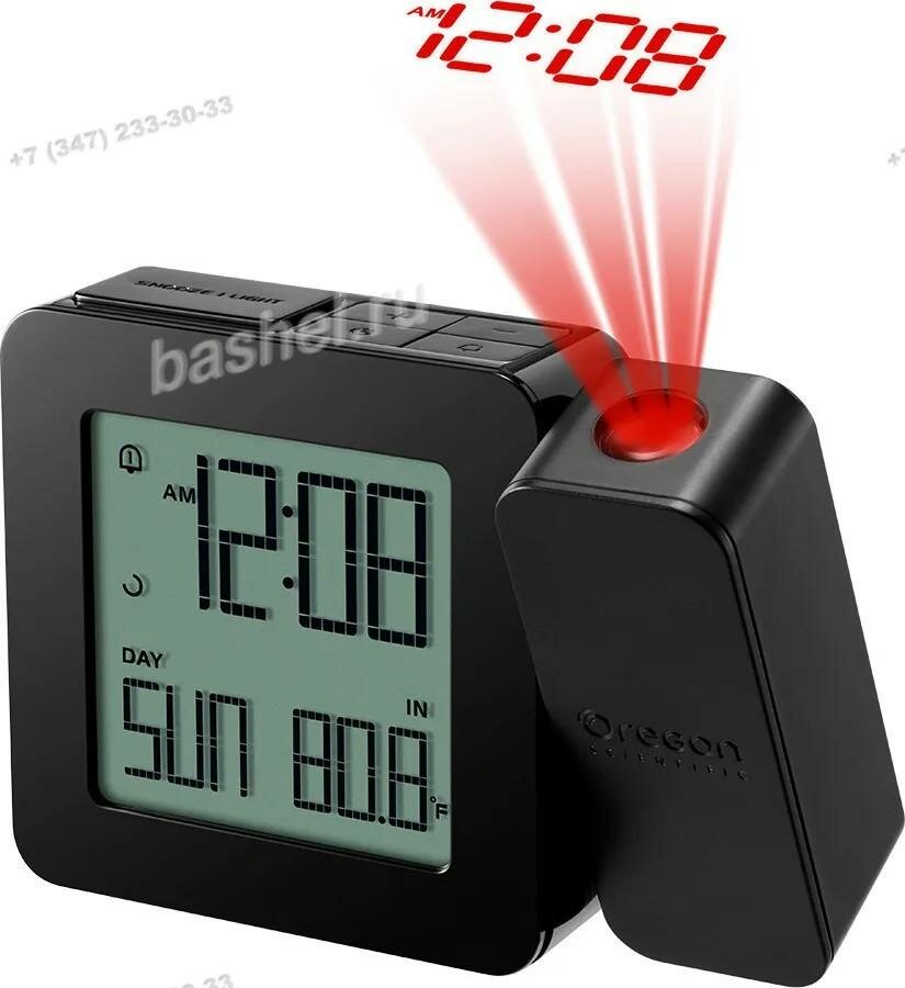 Часы проекционные Oregon Scientific RM338PX-b (чёрные, PROJI) электротовар