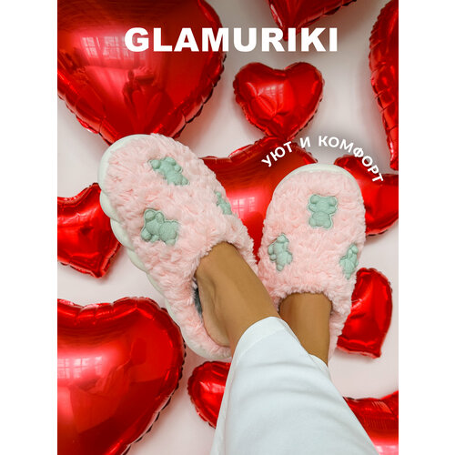 фото Тапочки glamuriki, размер 38-39