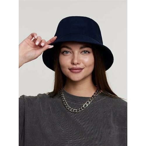 шляпа женская соломенная складывающаяся с солнцезащитным козырьком модная пляжная панама для отдыха летняя 2021 Панама , размер 56/58, черный