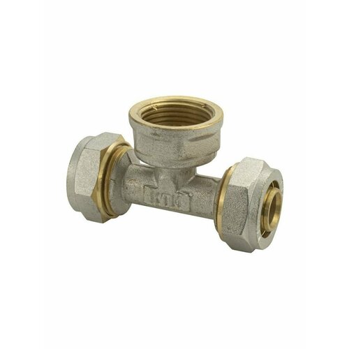 Тройник 2шт - 20х34х20 цгц латунный 900₽