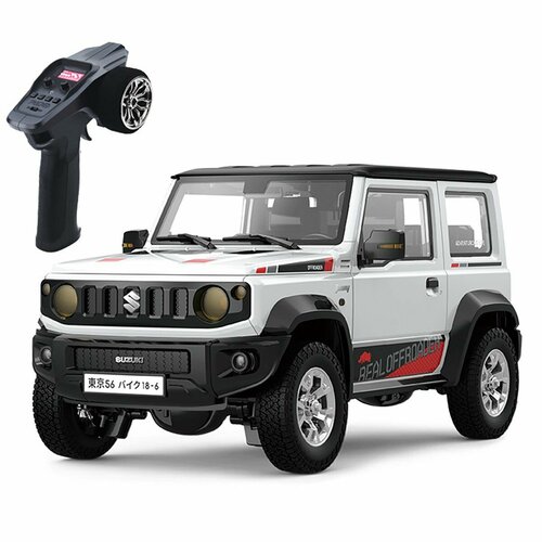 прицеп для внедорожника hb suzuki jimny hg4 53 hg4 54 Радиоуправляемая машина внедорожник HB Suzuki Jimny PRO 1:16 4WD RTR (свет, выхлоп, Li-Po 5C) - HG4-53-PRO-WHITE