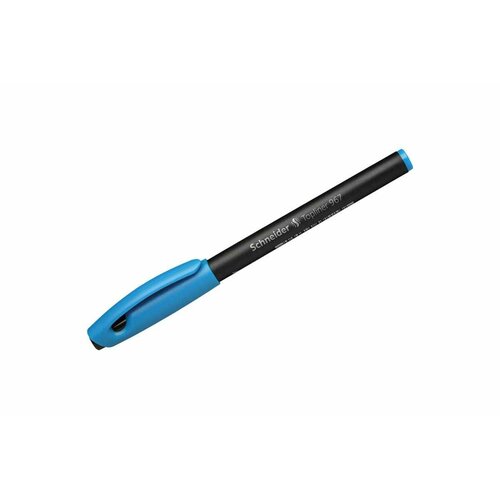 Капиллярная ручка Schneider Topliner 967 голубая, 0,4 мм 196714