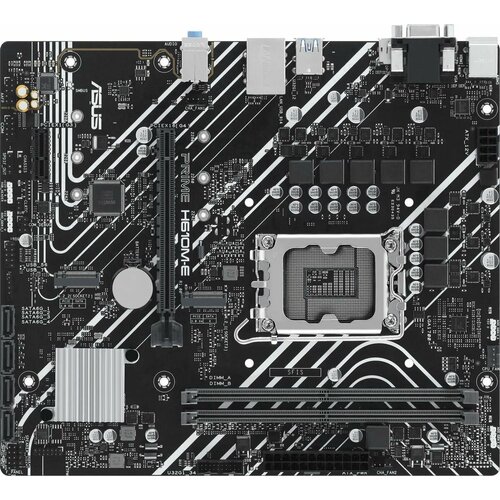 Материнская плата ASUS PRIME H610M-E-CSM, LGA 1700, Intel H610, mATX, Ret