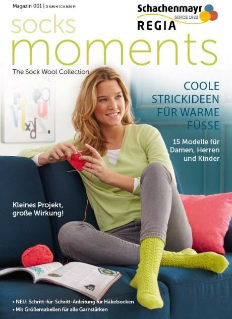 Журнал "Magazine 001 - Socks moments" #9856501.00001 Regia Журнал по вязанию