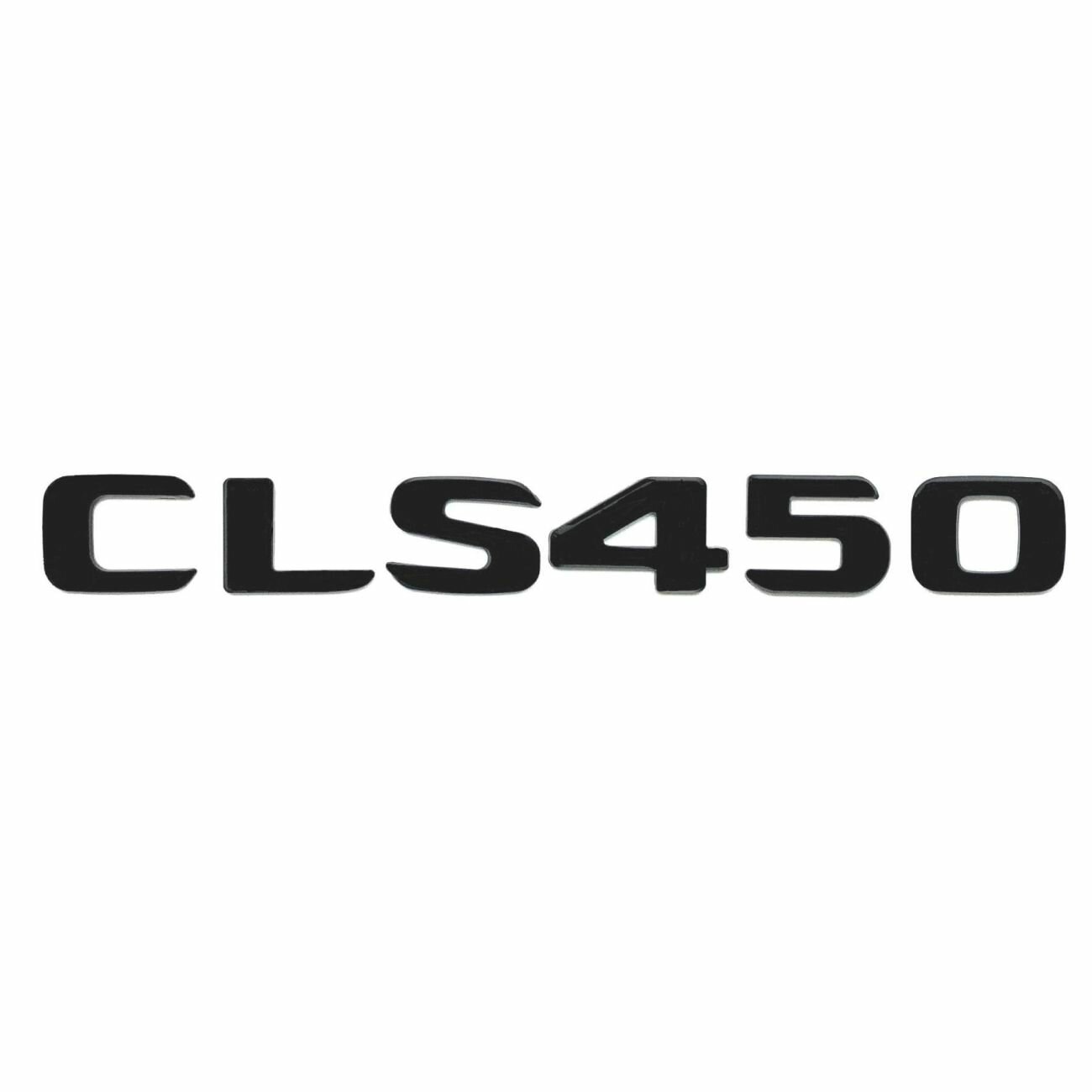 Шильдик на багажник CLS450 черный Мат шрифт 2017+ для Mercedes