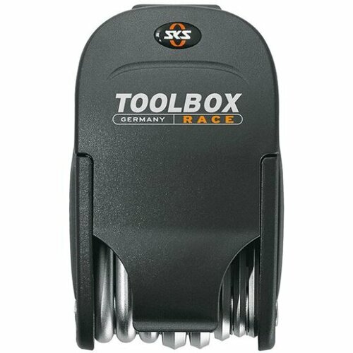 Набор инструментов складной Sks 10011 Toolbox Race: шестигранники 2,5/3/4/5/6, Torx25, отвёртки +/-, 2 монтажки, битодержатель, спицевые G14/G15