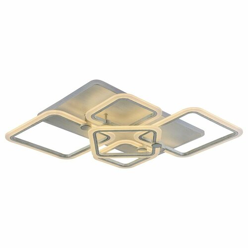 Люстра потолочная светодиодная с пультом мощность 154 Вт На комнату 10 метров от Getogazov Family 6630₽