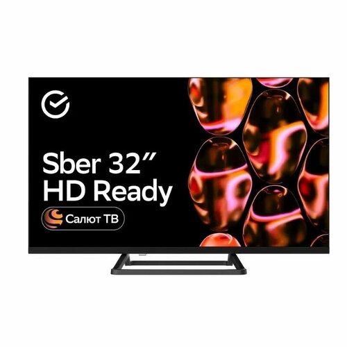 32 Телевизор HD Smart Sber SDX-32H2128, Black