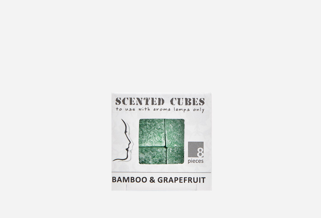 Scented Cubes, Bamboo and Grapefruit /