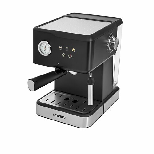Кофеварка Hyundai HEM-4204 рожковая черный 12099₽