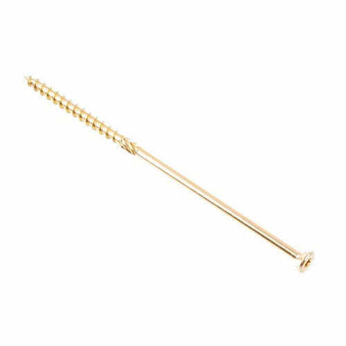 Саморез конструкционный потай Torx желтый цинк 8х160 (2 шт)