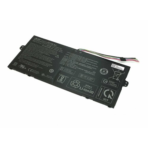 аккумулятор для acer sf514 7 4v 4350mah p n ap16l5j Аккумуляторная батарея для ноутбука Acer Aspire SF514 (AP16L5J) 7.7V 4659mAh