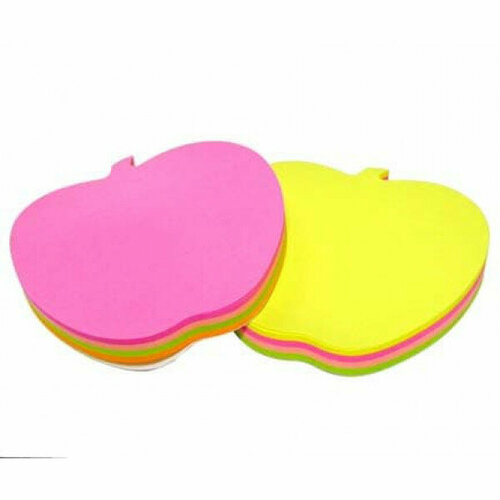 Блок самоклеящийся INTELLIGENT BL-86 Яблоко неон цв ассорти 129153 343₽