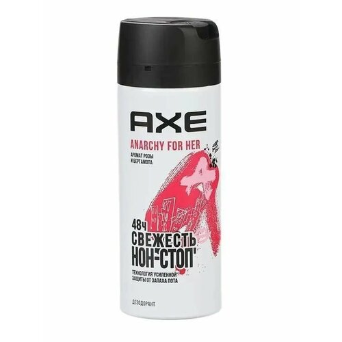 Женский дезодорант ANARCHY FOR HER Роза и Бергамот дезодоранты axe дезодорант аэрозоль axe click