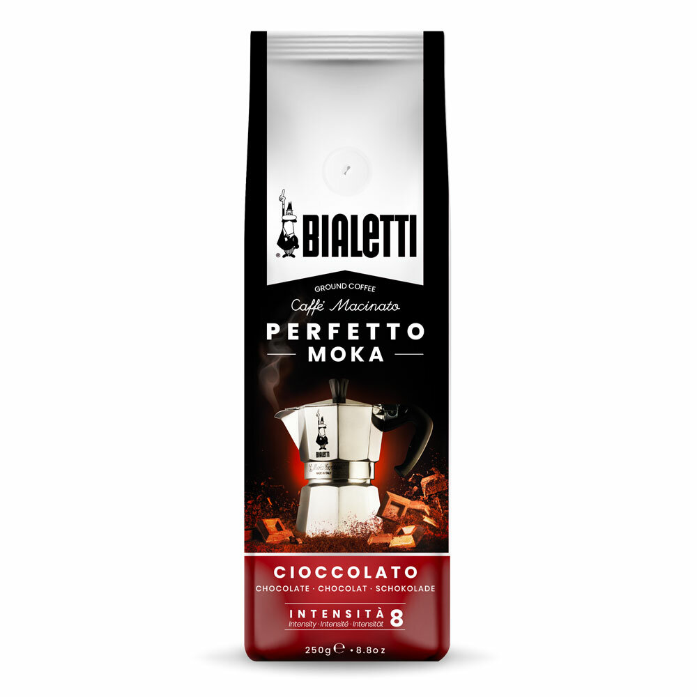 Кофе молотый Bialetti Perfetto Moka Cioccolato 250г - фото №12