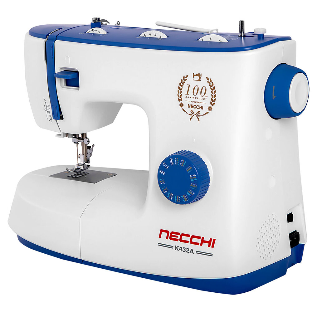 Швейная машина Necchi K432A white/blue