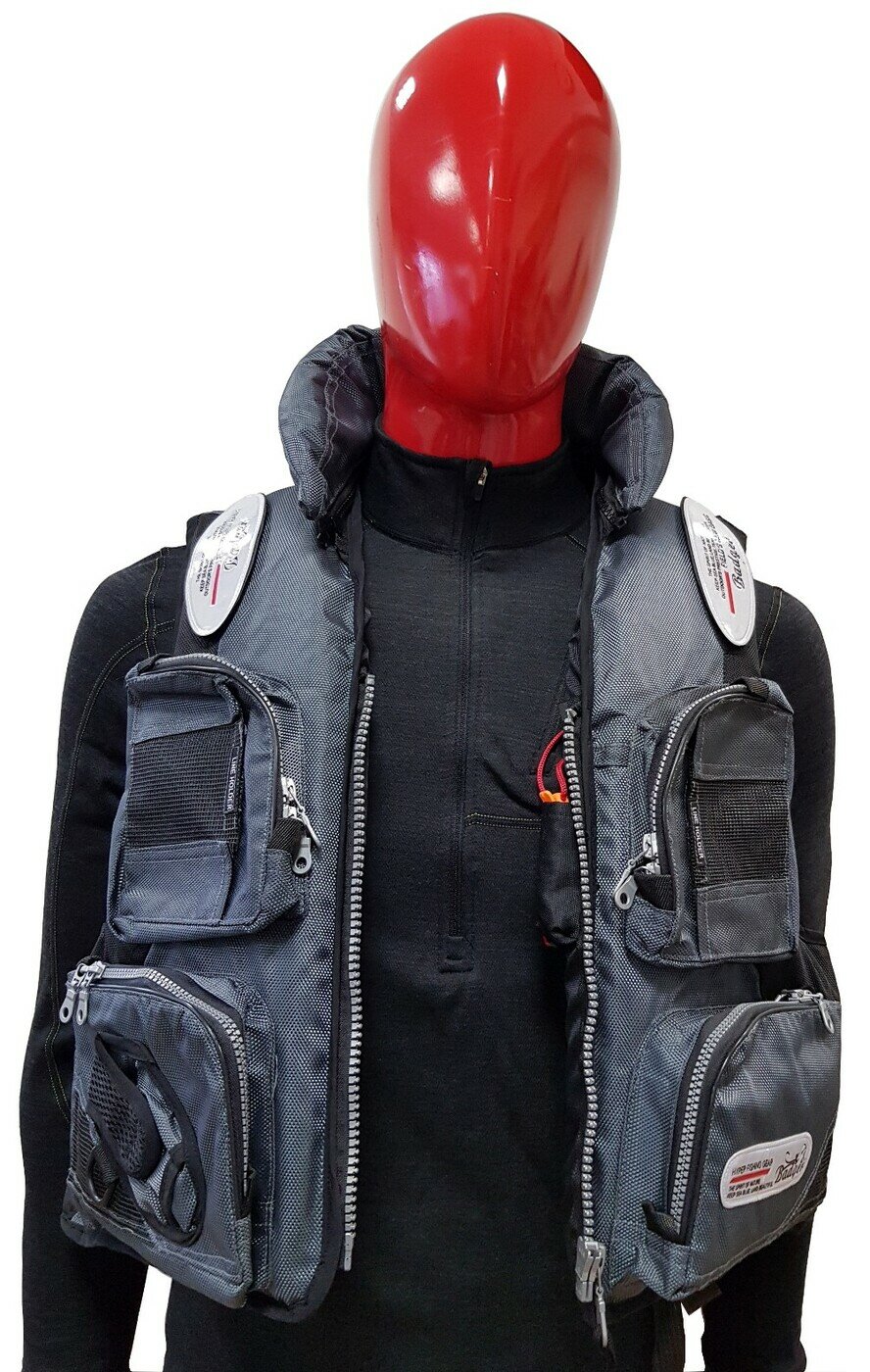 Жилет Badger HFM-302, серый, размер 46-56, вес до 120кг