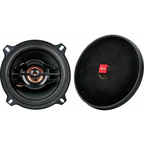 Колонки автомобильные ACV PB-522G 120Вт 88дБ 4Ом 13см 5дюйм ком2кол коаксиальные двухполосные 5190₽