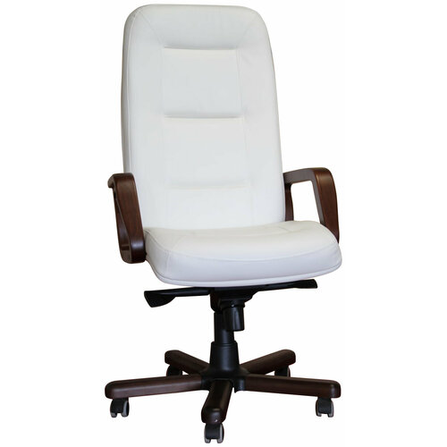 TUTKRESLA Кресло Сенатор ех натуральная кожа Мадрас белый 43280₽