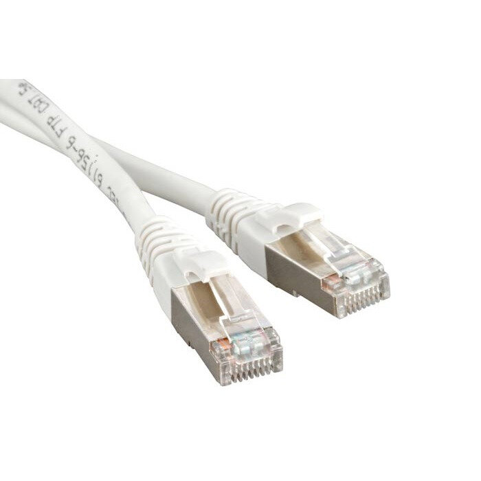 Кабель витая пара патч-корд Hyperline PC-LPM-STP-RJ45-RJ45-C5e-0.5M-LSZH-GY 0.5m