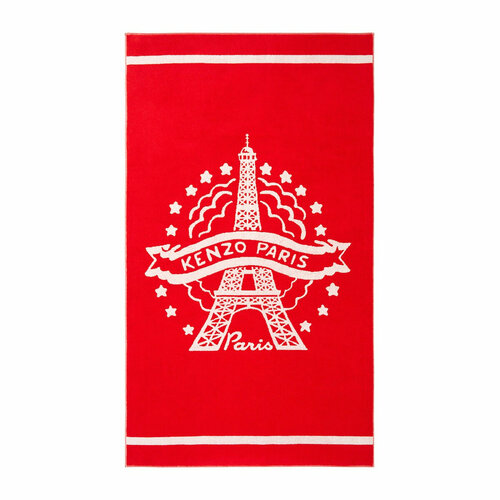 Полотенце пляжное Kenzo Eiffel Rouge 90x160 см 15000₽