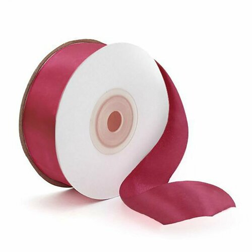 Лента Атлас Бордовый / 5 см * 22,85 м