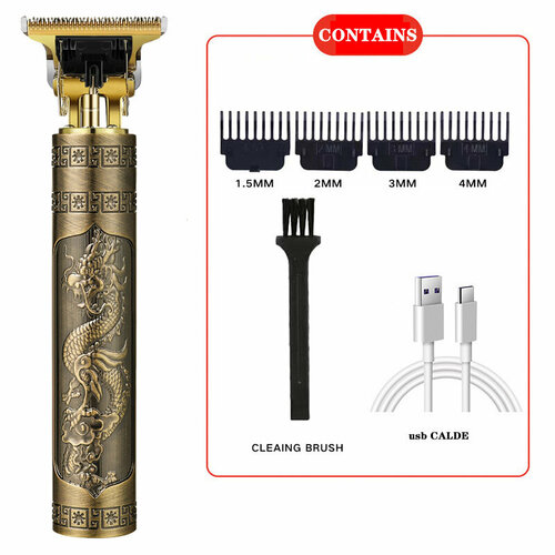 Электрическая машинка для стрижки Avola с ножом из золотой стали и гальваническим покрытием Long Dragon ABS 48800₽