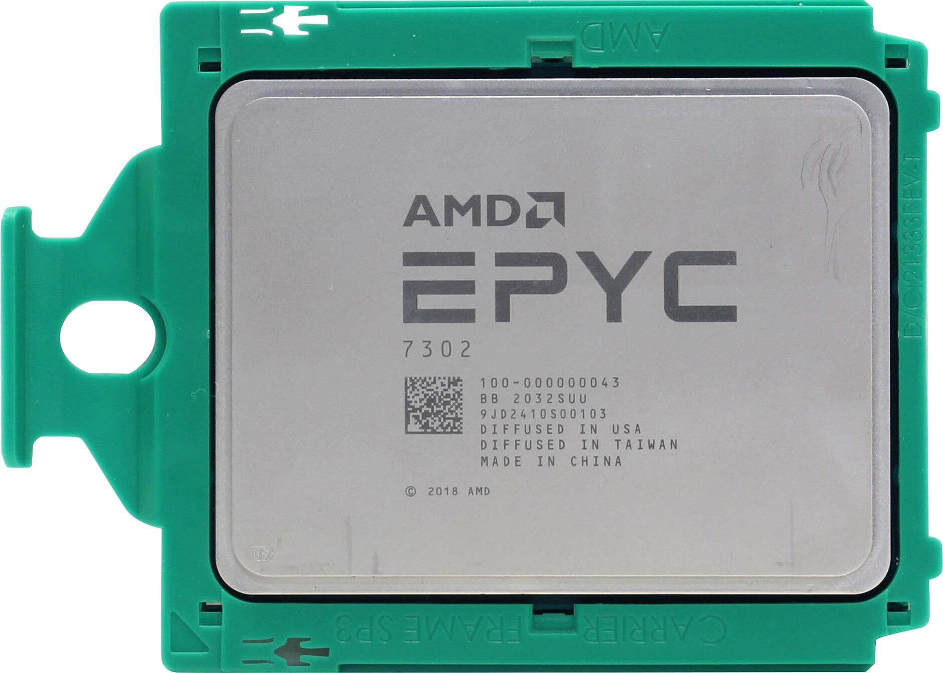Процессор AMD 100-000000043 Rome 16C/32T 3.3GHz (SP3, L3 128MB, 155W, 7nm) Tray - фото №11
