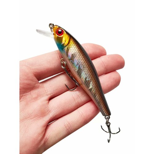 Воблер рыболовный плавающий Минноу 9 г, 9 см для рыбалки