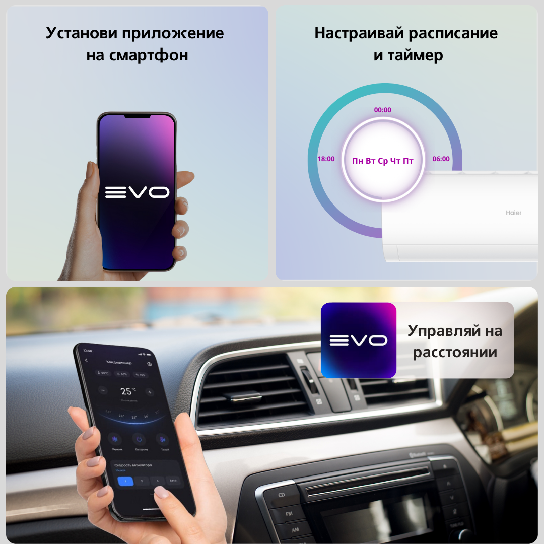 Мультисплит-система Haier Coral Super Match 3 x AS35PS1HRA-M ...