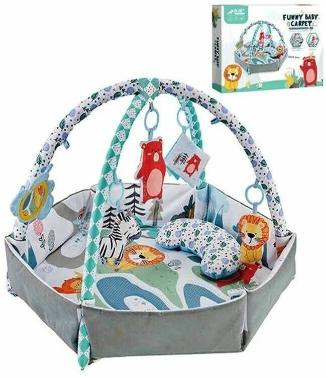 фото Игровой коврик с дугой "Лес" в коробке