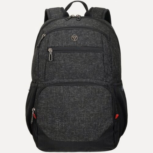 Изображение товара Рюкзак Torber XPLOR с отделением для ноутбука 15.6", чёрн/сер меланж, полиэстер, 44х30,5х14 см, 19 л